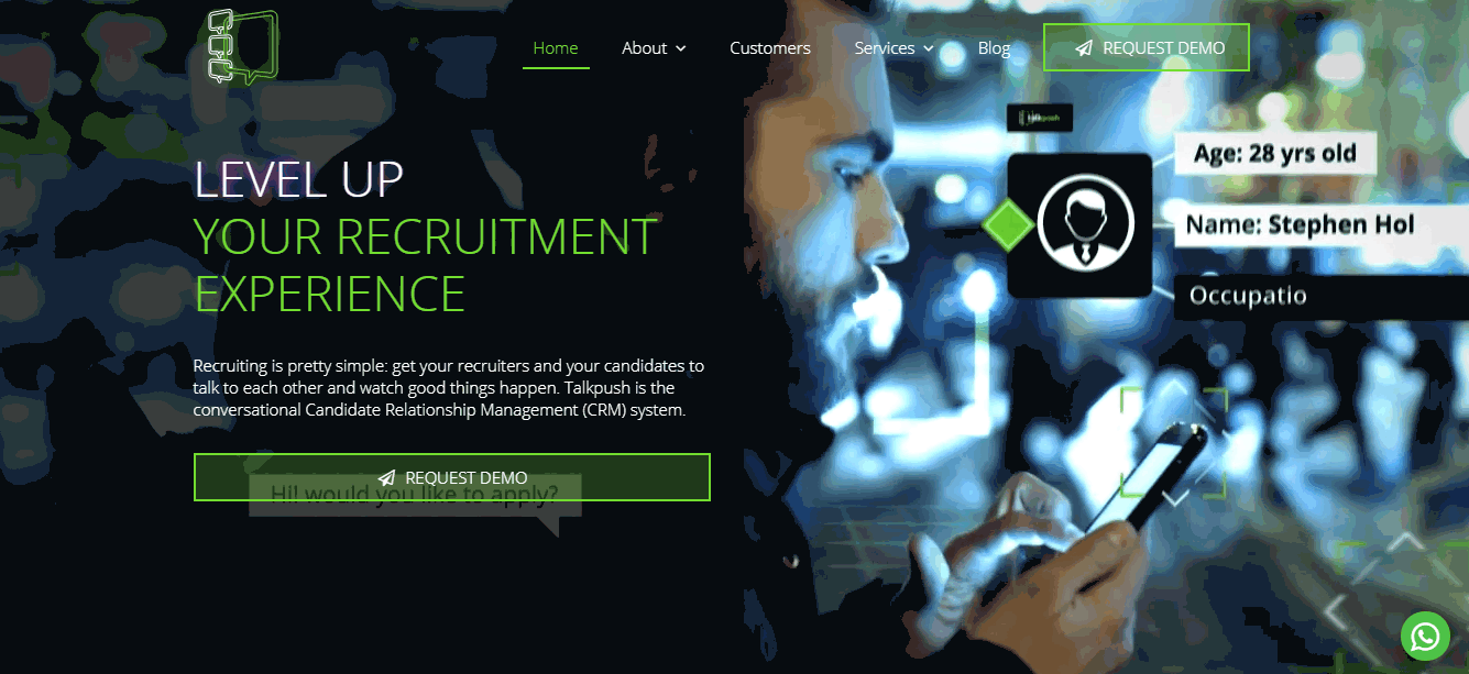 Talkpush Screenshot1